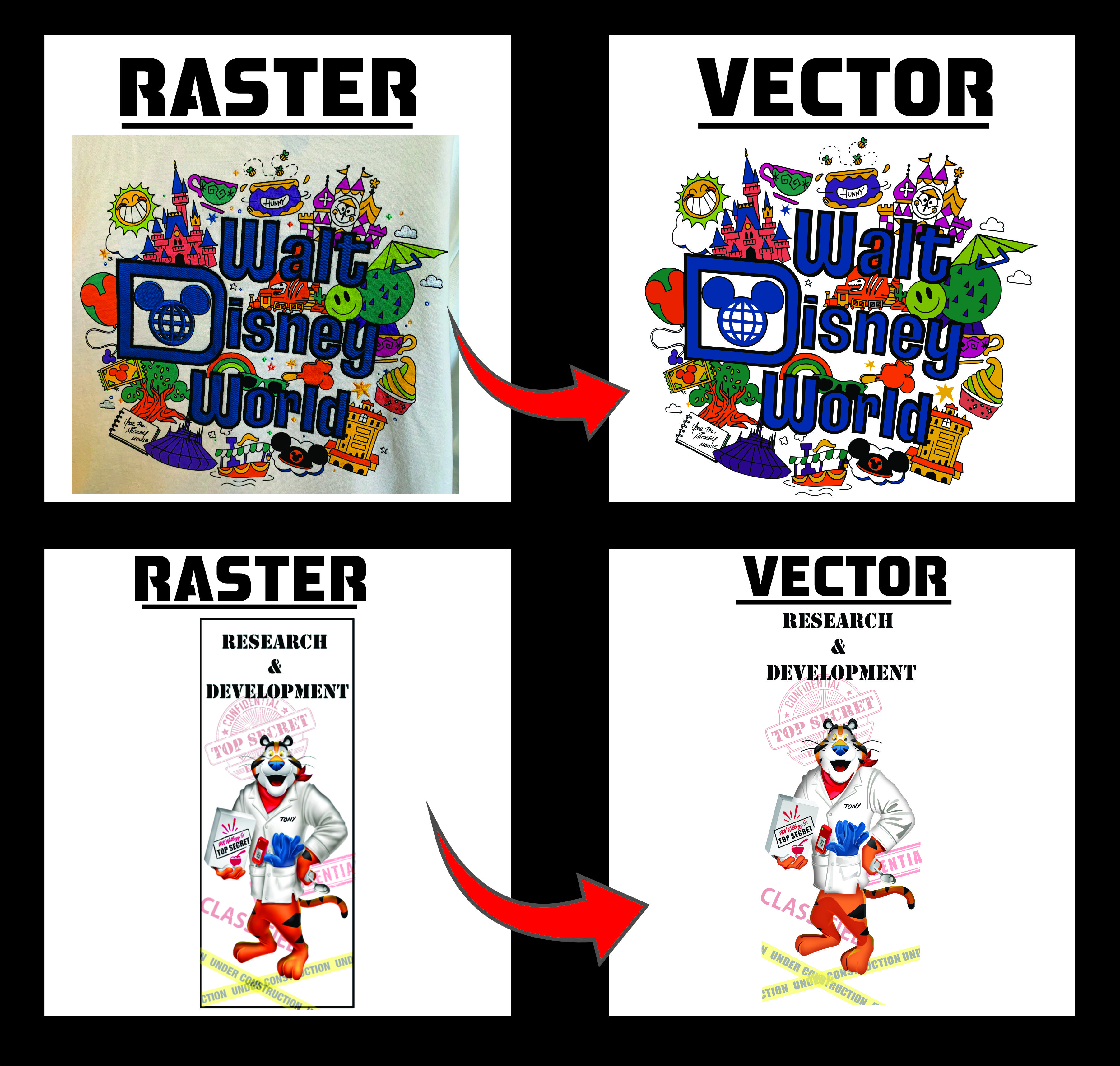 Vector Art Conversion